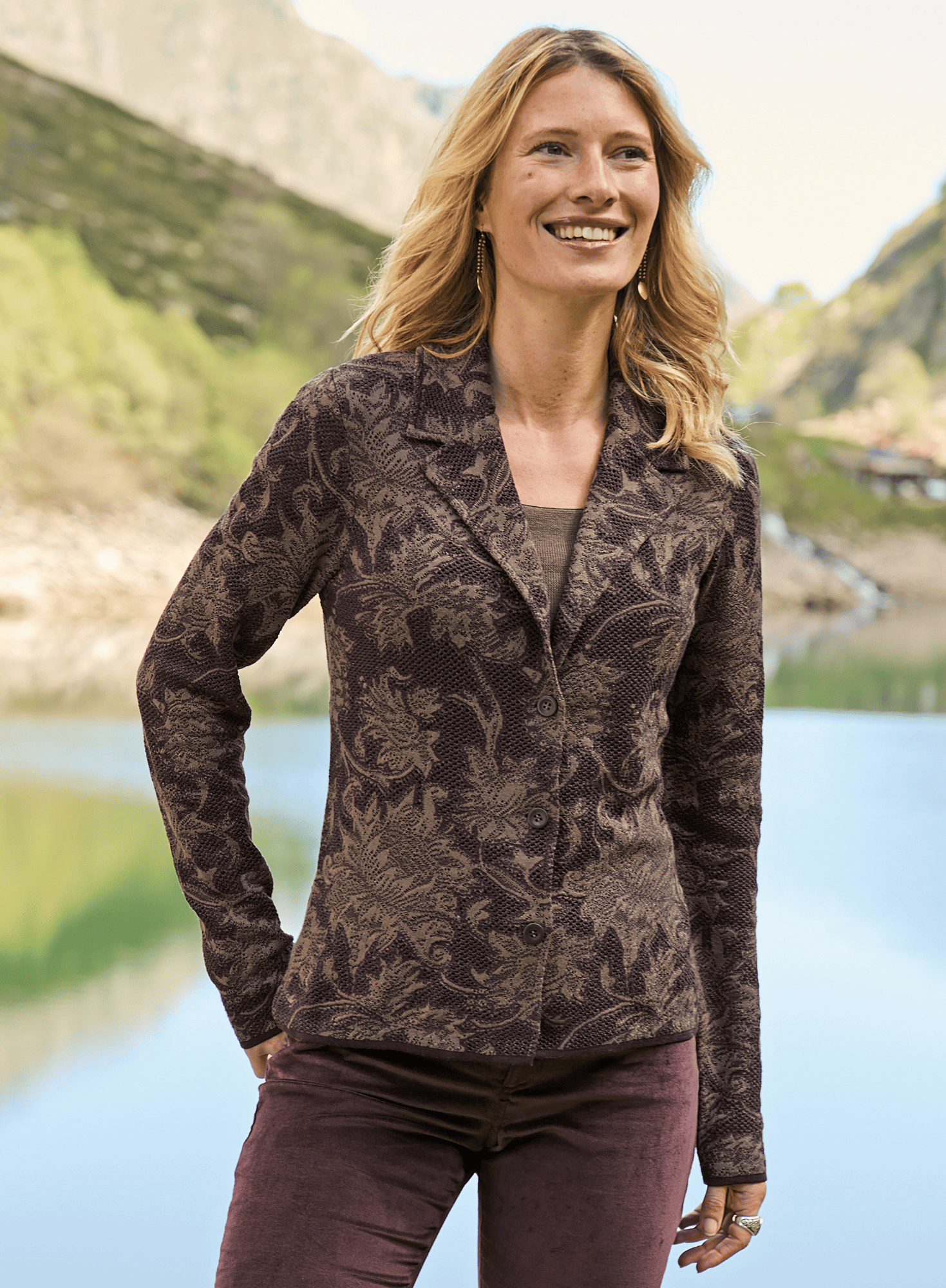 Lace Knit Jacket